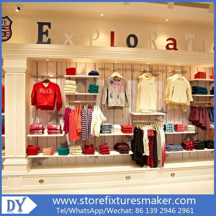 Factory OEM Project wooden Clothing Stores For Boys,Boys Clothing