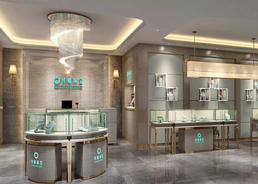 Toko Perhiasan Modern Mewah / Perhiasan Showroom