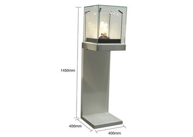 Museum Custom Glass Display Cases / Pedestal Display Stand Struktur yang sudah dirakit