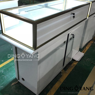 kualitas  Highly Recommended Jewelry Showcase For Retail Store With Pre-Assembled Structure pabrik