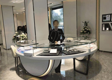 Bahan Non-Toksik Showroom Display Case / Toko Display Fittings Gaya Modern