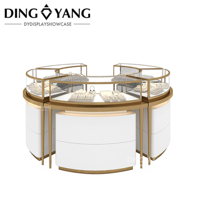 Pabrik Komersial Custom Made Kunci Perhiasan Display Case Untuk High End Toko Perhiasan, terbuat dari bahan berkualitas tinggi