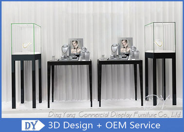 Free Standing Jewelry Display Cases / Jewellery Shop Display Cabinet