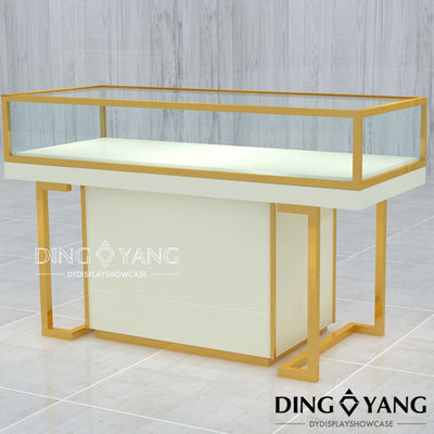 Custom Luxury Popular Jewelry Store Showcase dengan ukuran dan warna yang dapat disesuaikan sepenuhnya
